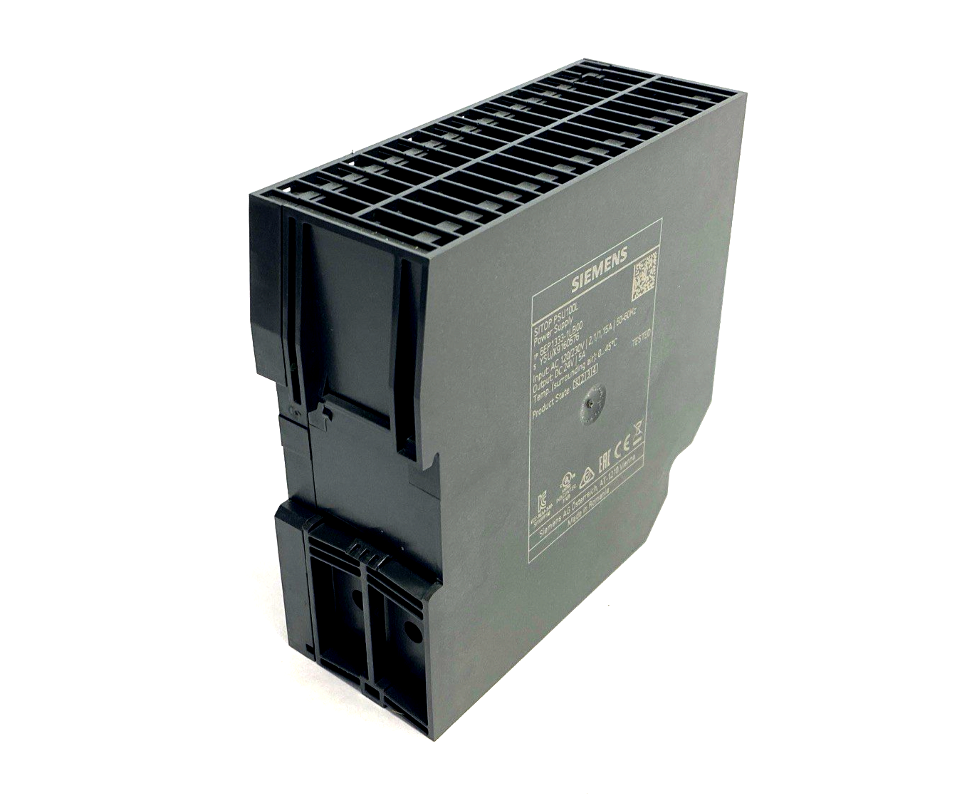 6EP1333-1LB00 | Siemens SITOP PSU100L 24VDC/5A Stabilized Power Supply AC120/230V - Used - Maverick Industrial Sales