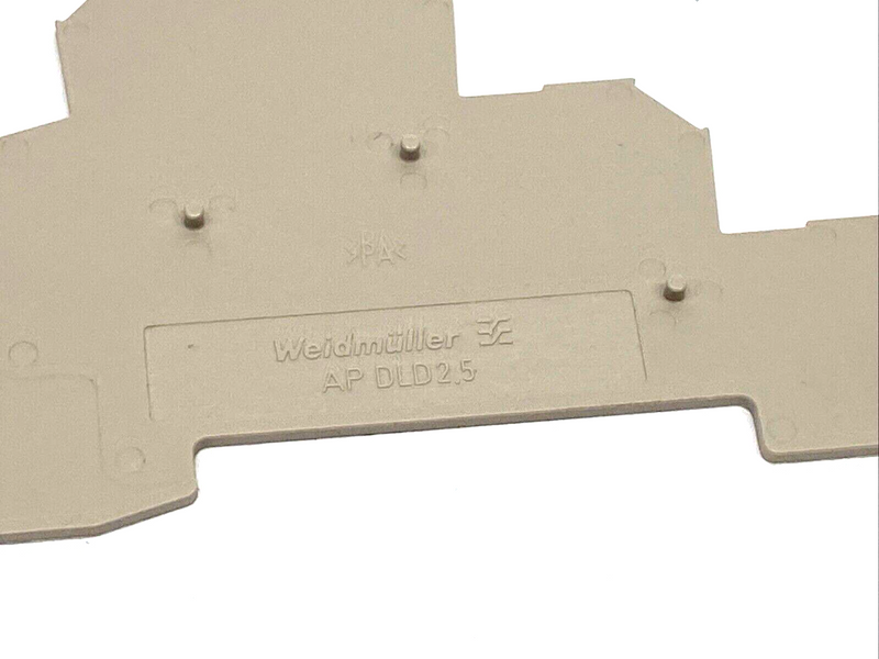 Weidmuller AP DLD2.5 DB Terminal Block End Plate Dark Beige 1784210000 LOT OF 14 - Maverick Industrial Sales