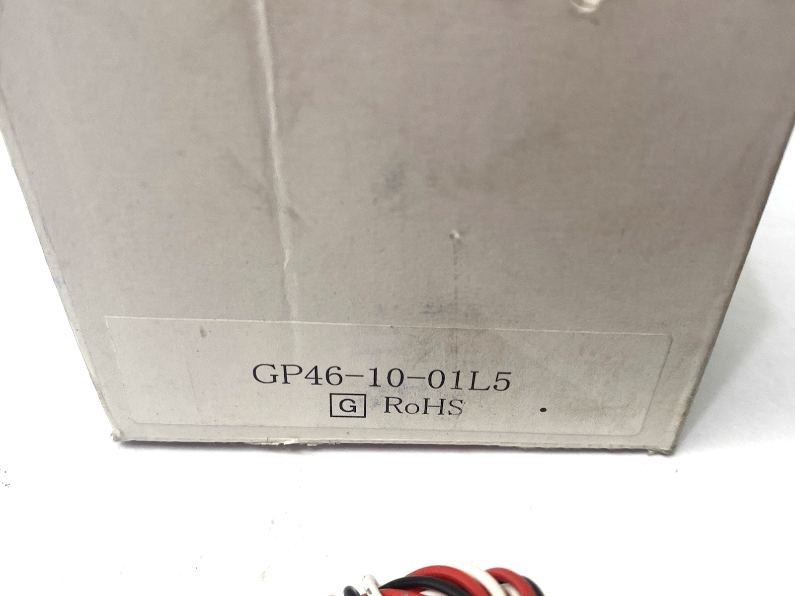 GP46-10-01L5 | SMC Pressure Gauge w/ Light Emitting Diode, AR REGULATOR - New – Open box - Maverick Industrial Sales