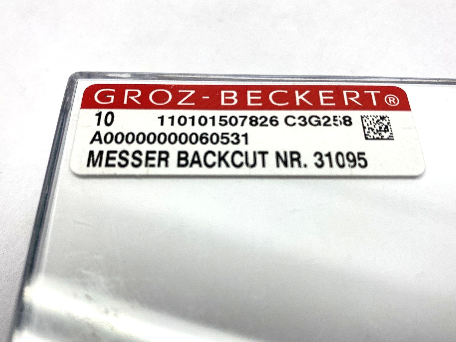 Hesse 31095.22 0433 Backcut Knife 500 µm 58–60 HRC 46mm Length PKG OF 10 - Maverick Industrial Sales