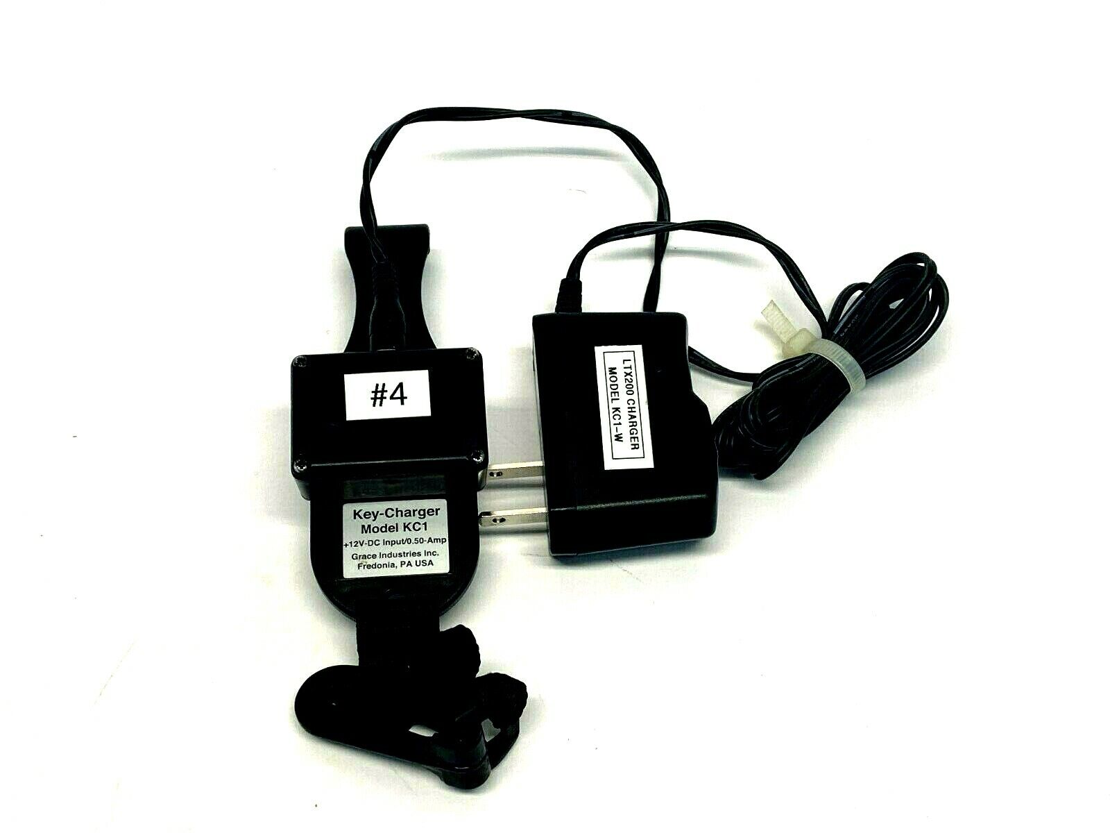 Grace KC1-120 Safety Alarm Key-Charger w/ 120V Wall Adapter - Maverick Industrial Sales