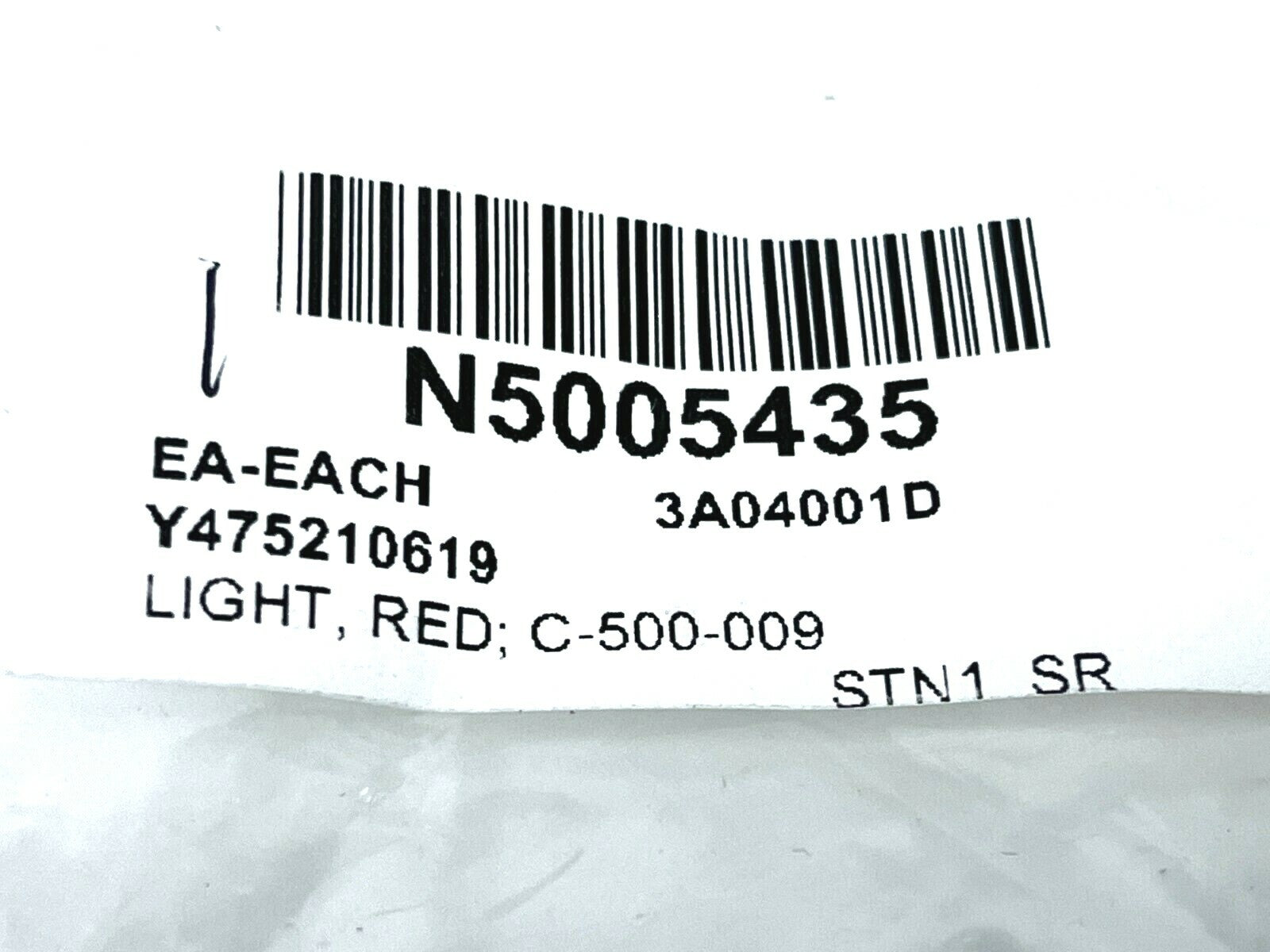 PE USA C-500-009 Red Light 230V - New - Maverick Industrial Sales