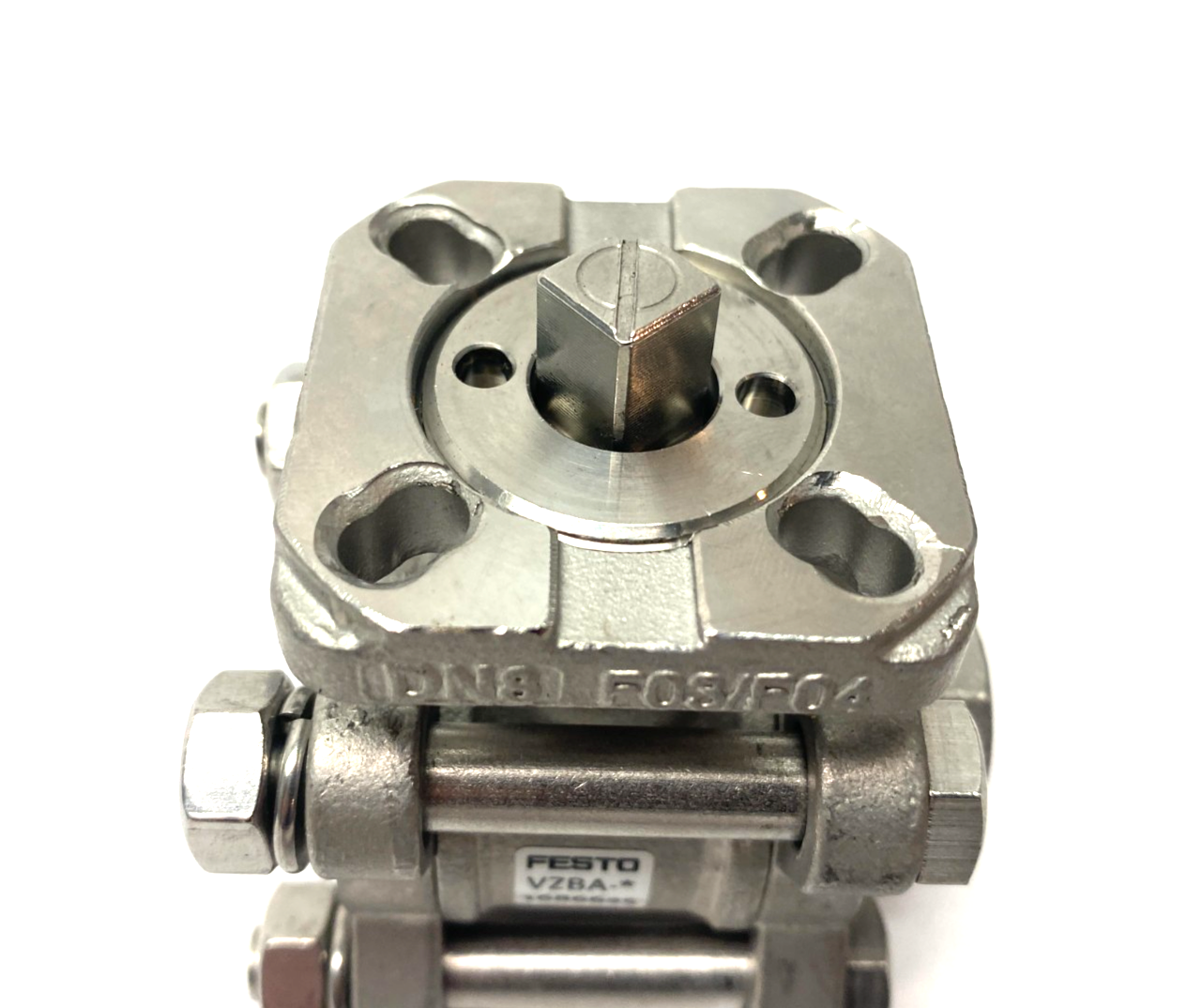 Festo VZBA-1/4"-GG-63-T-22-F0304-V4V4T Mechanical Ball Valve 2-Way 1686625 - Maverick Industrial Sales