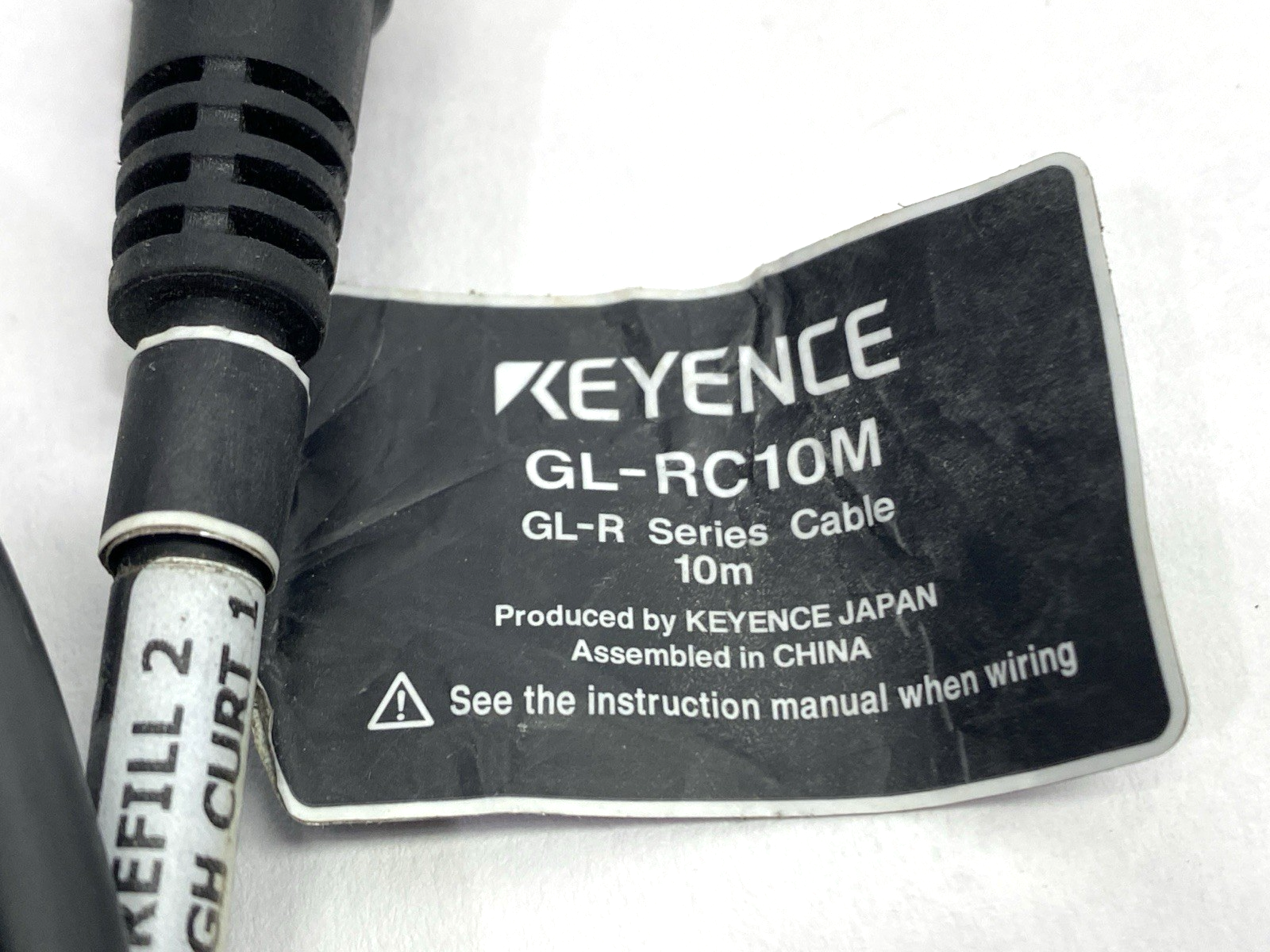 Keyence GL-RC10M Single-Ended Extension Cable CUT TO 15' - Maverick Industrial Sales