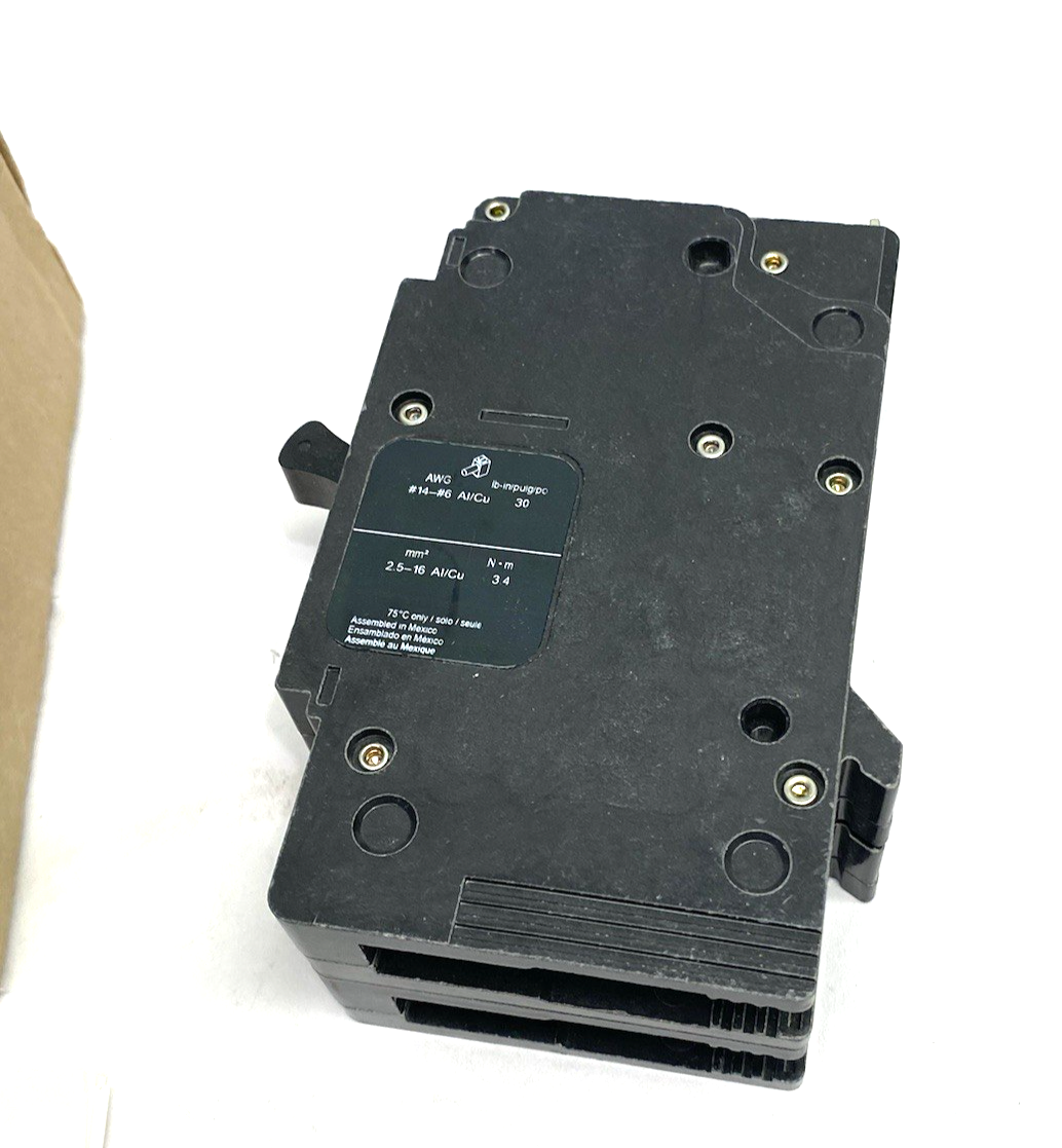 Square D EDB24020 Mini Circuit Breaker, E-Frame, 20A, 2 pole Bolt-on TAA - Maverick Industrial Sales