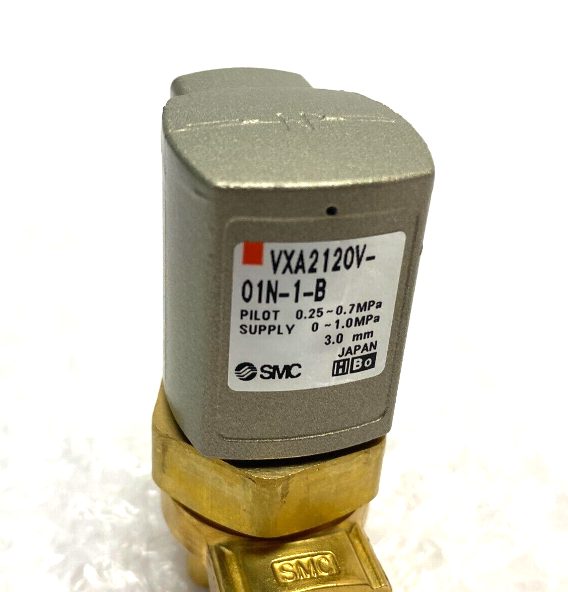 SMC VXA2120V-01N-1-B 2-Way Media Pilot Valve - Maverick Industrial Sales