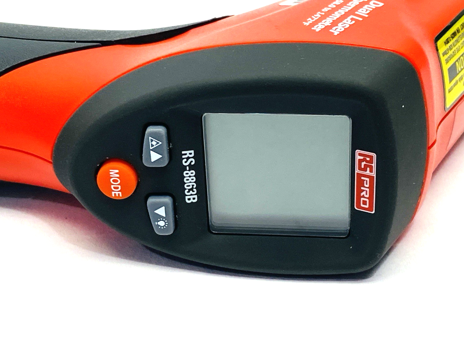 193-8693 | RS Pro Infrared Thermometer, Dual Laser Point -50 to 800°C RS-8863B - New – Open box - Maverick Industrial Sales