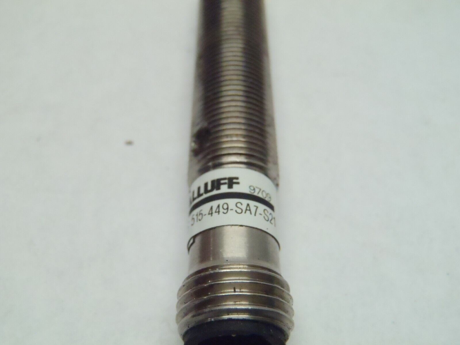 Balluff BES 515-449-SA7-S21 Inductive Proximity Sensor 35-250V AC 5-150mA Sn=2mm - Maverick Industrial Sales