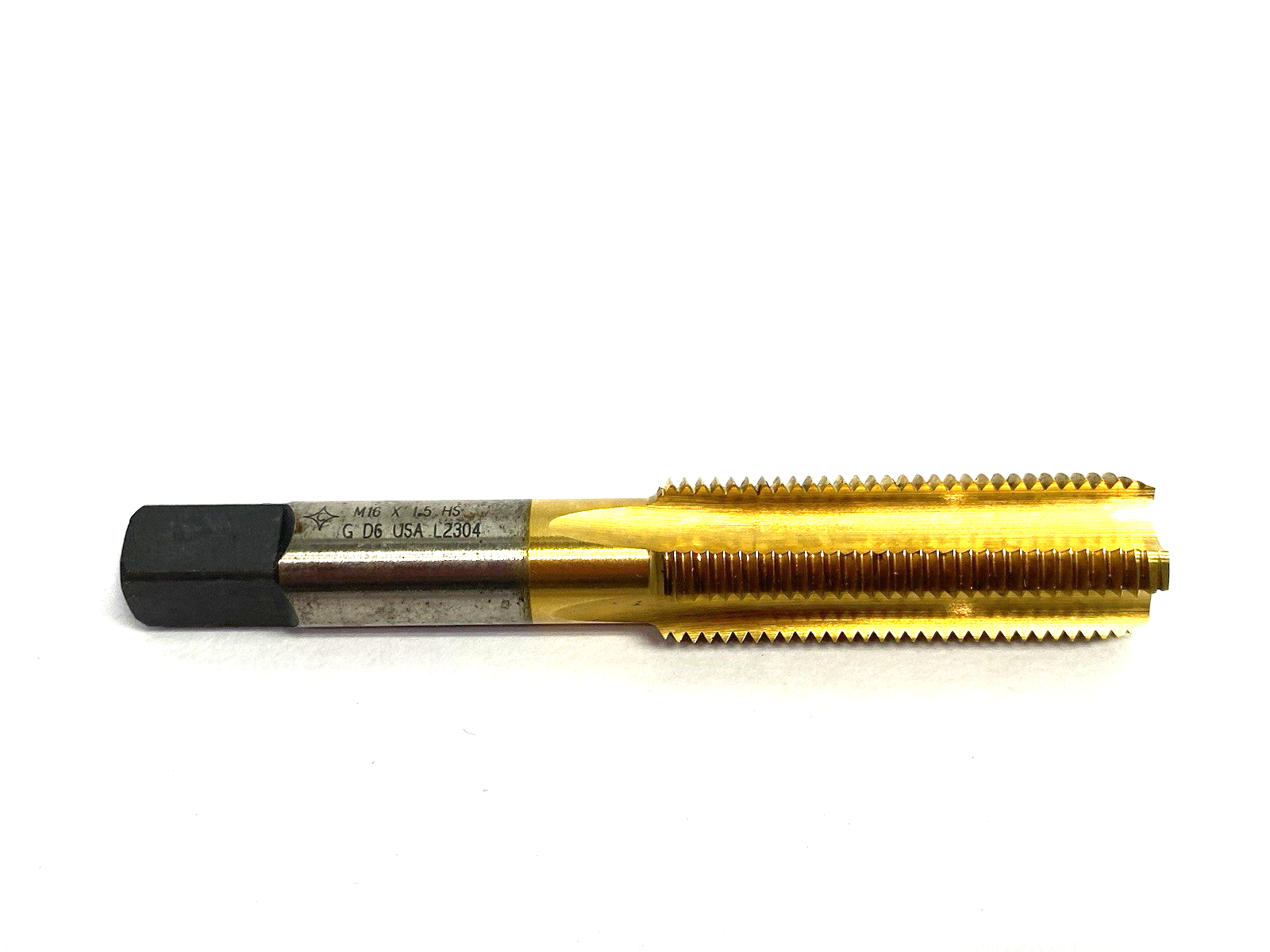 None | Cleveland M16 X 1.5 HSG D6, Straight Flute Tap, 4-Flute, L2304 - New Other - Maverick Industrial Sales