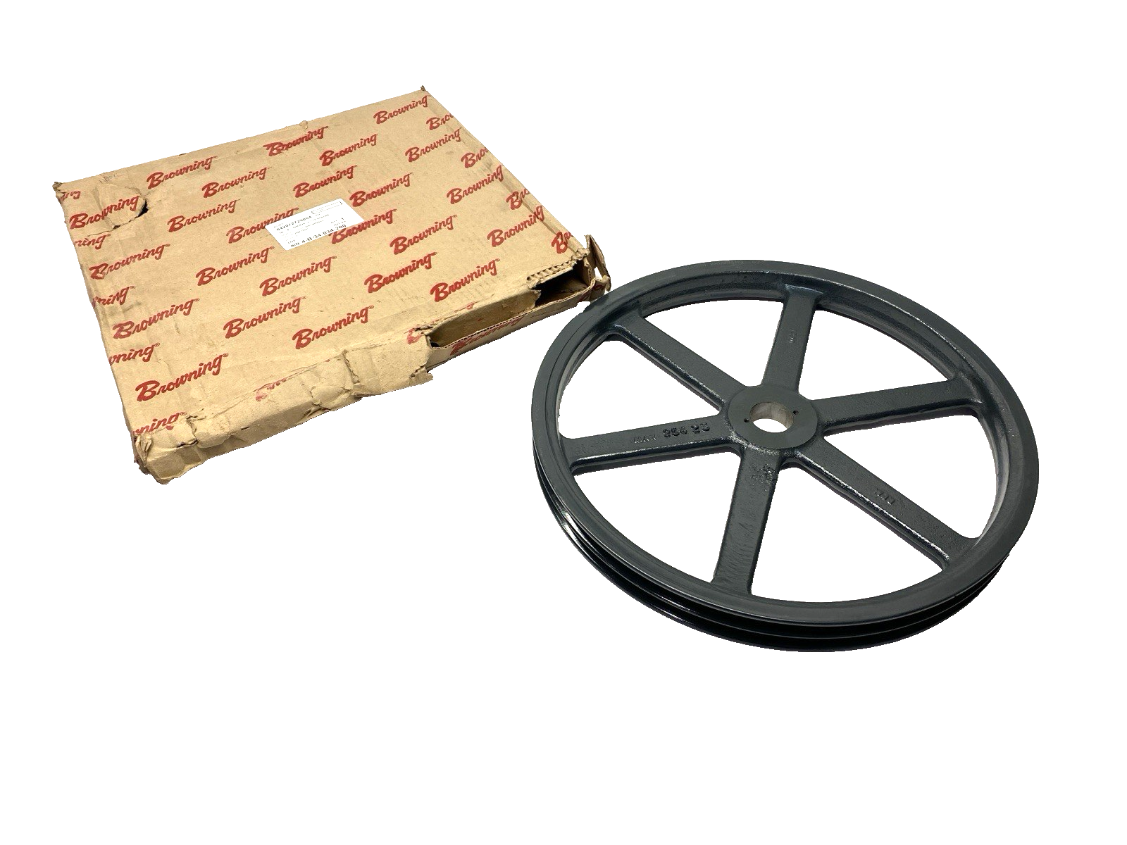 Browning 2BK190H V-Belt Double Groove Sheave Pulley 1-7/16" Bore 18-3/4" O.D. - Maverick Industrial Sales