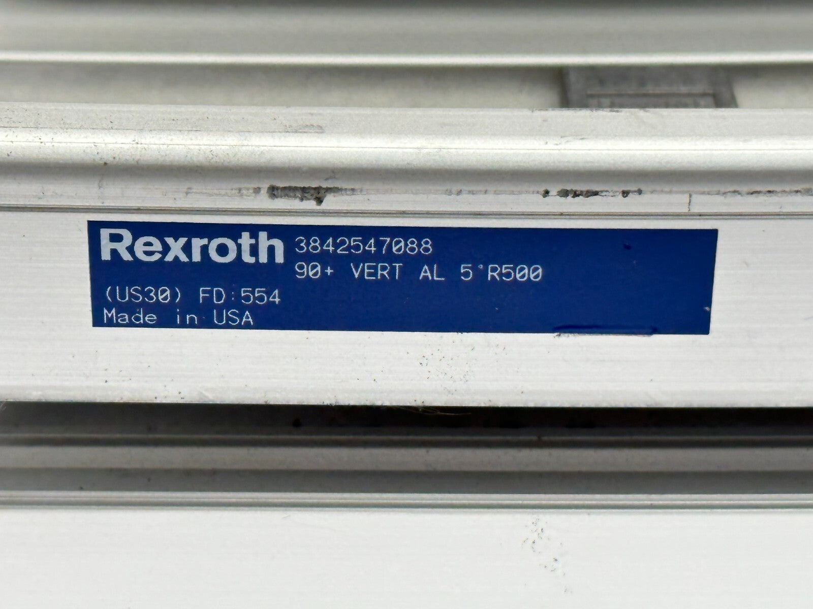 Bosch Rexroth 3842547088 Vertical Curve Aluminum 90+ 5 Degree R500 - Maverick Industrial Sales