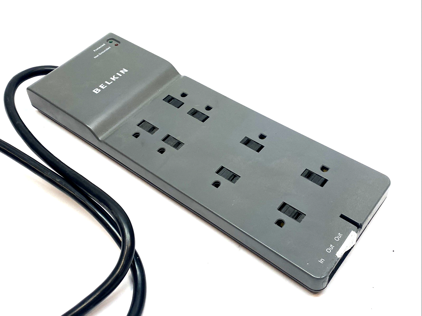Belkin BE108200-06 8-Outlet 6ft Surge Protector 3390J - Maverick Industrial Sales