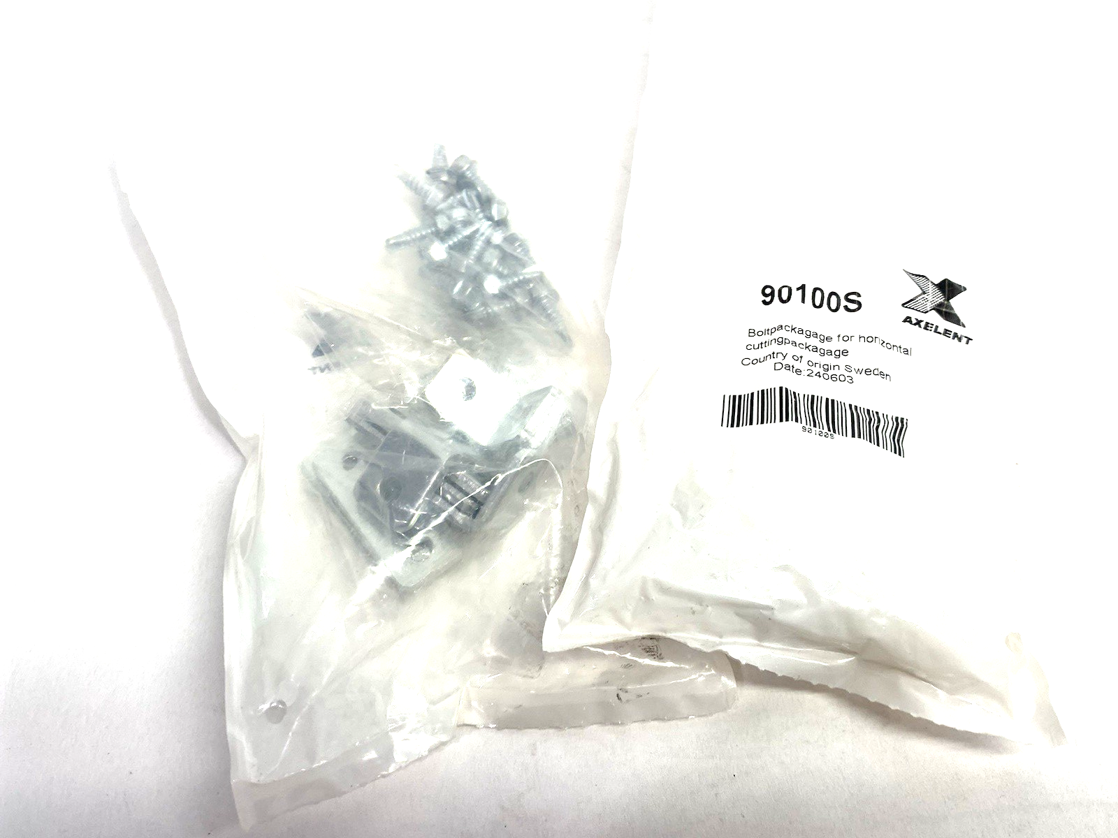 90100S | Axelent Bolt Package for Horizontal Cutting Kit LOT OF 2 - New - Maverick Industrial Sales