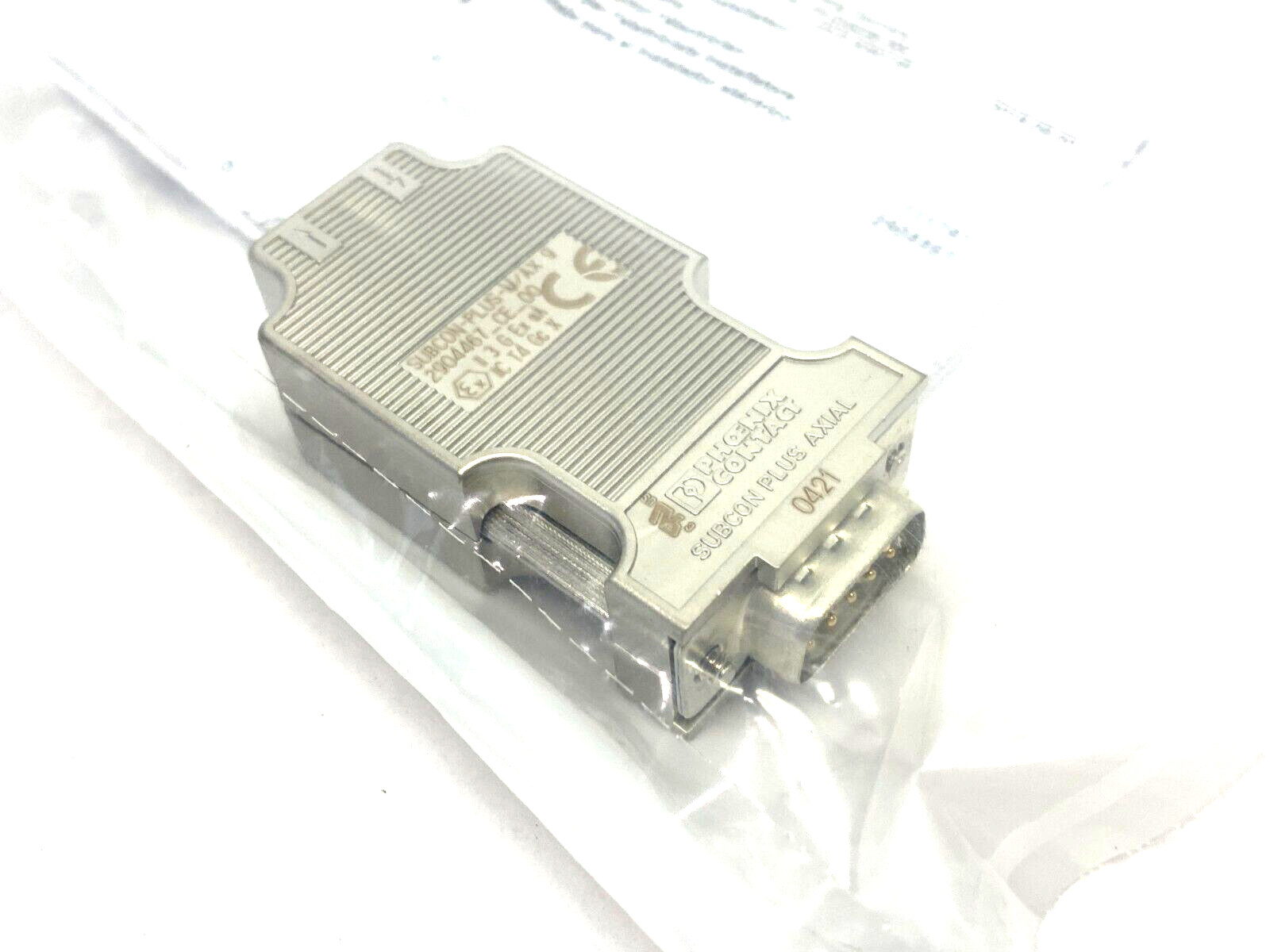 Phoenix Contact SUBCON-PLUS-M/AX 9 D-Sub 9-Position Bus Connector 2904467 - Maverick Industrial Sales