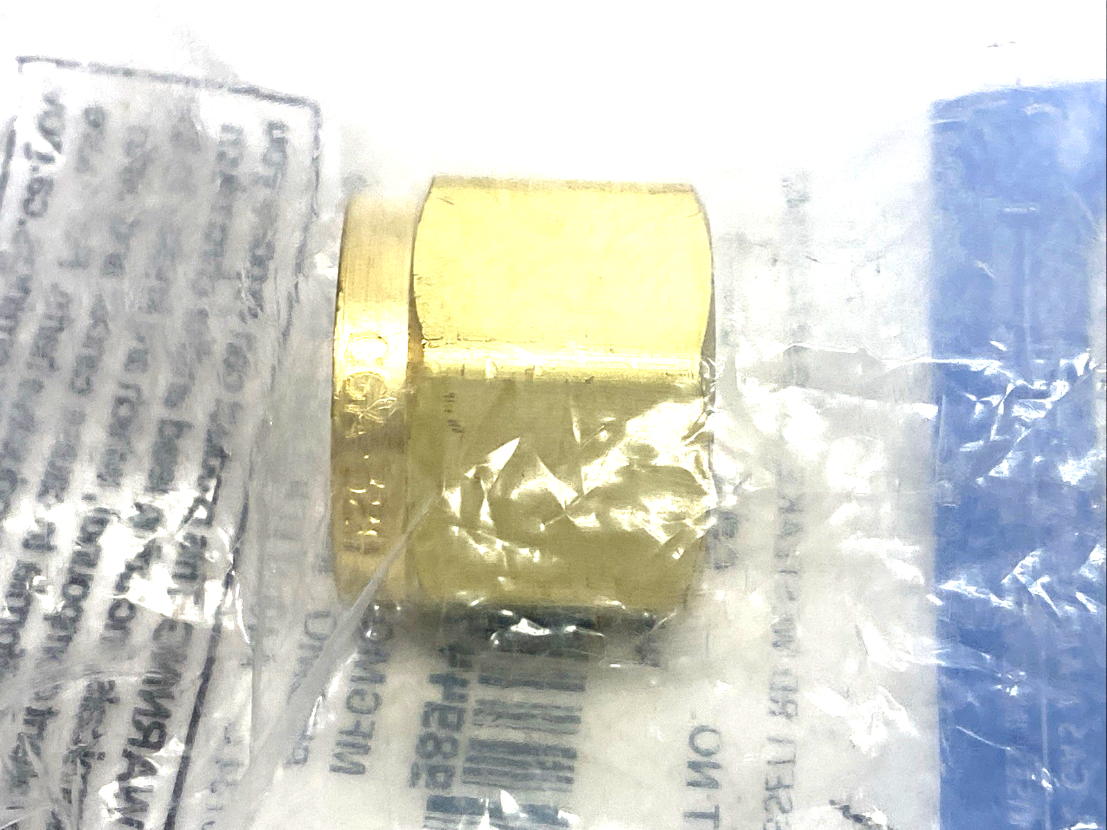Western Enterprises CO-2 Brass Regulator Nut, CGA-320, LOT OF 3 - Maverick Industrial Sales