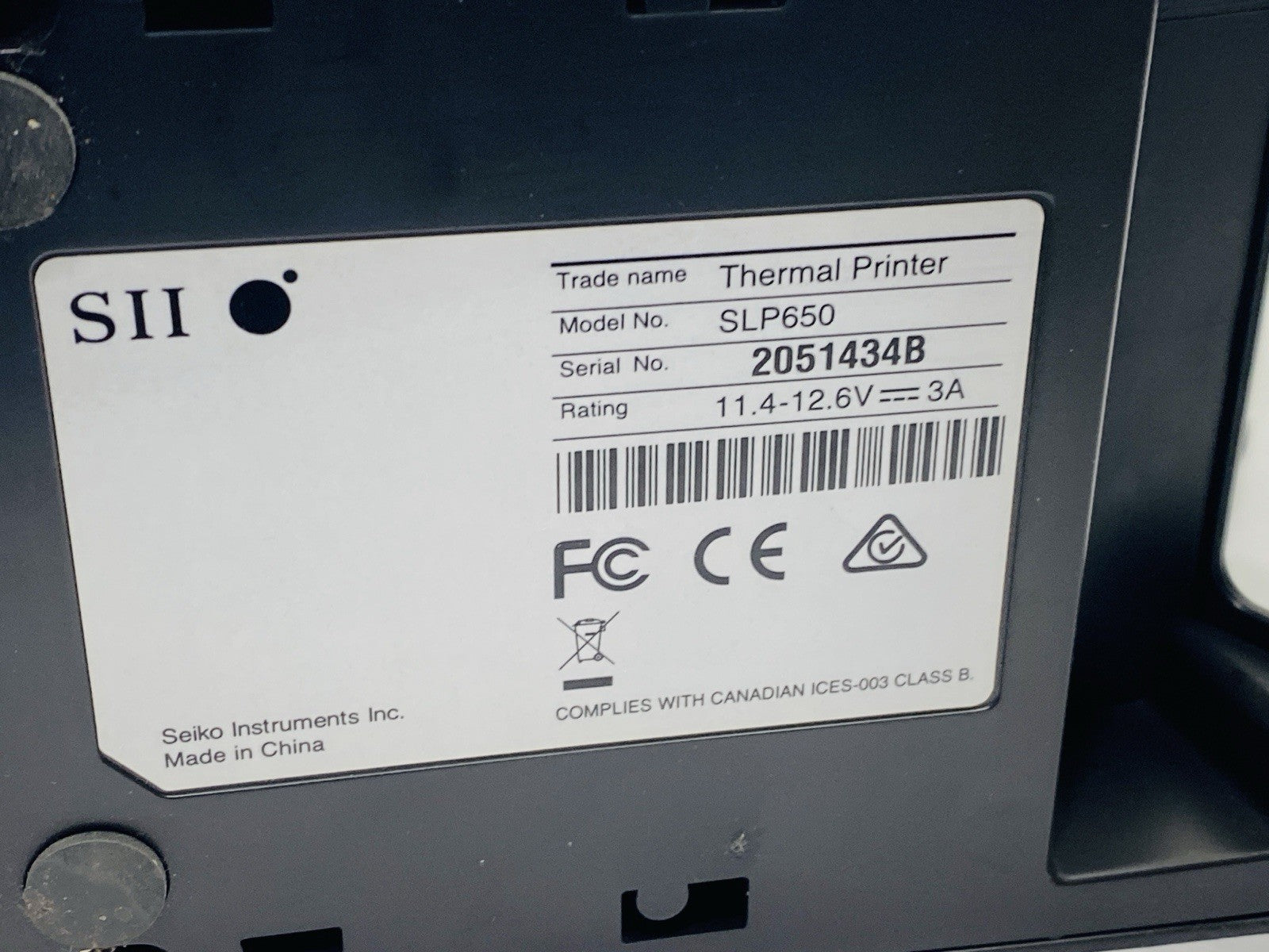 Seiko SLP650 SII Smart Label Thermal Printer - Maverick Industrial Sales
