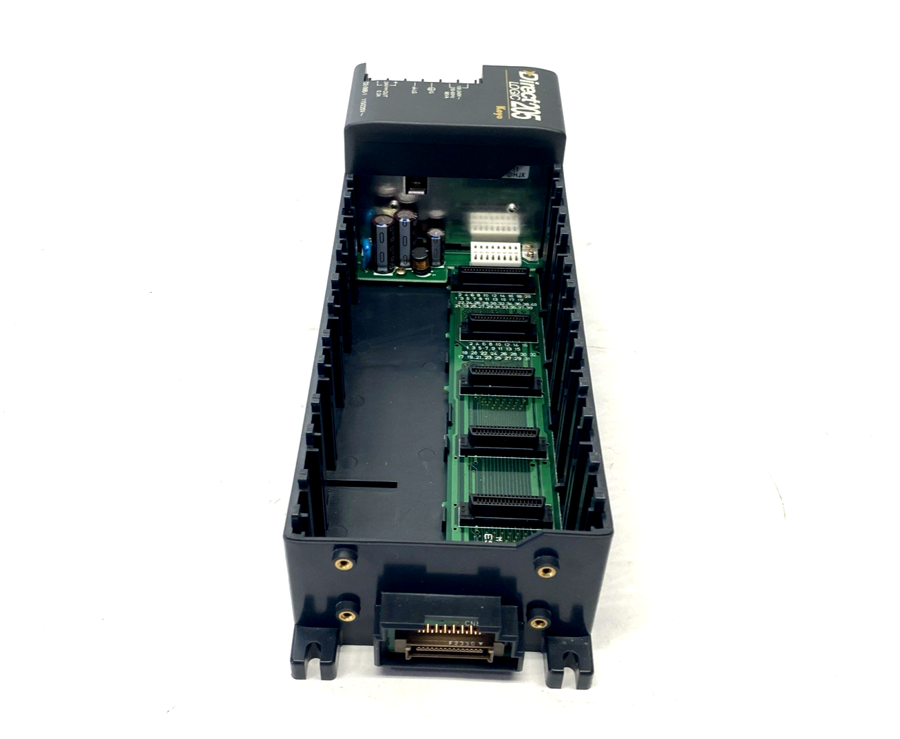 Automation Direct D2-06B-1 DirectLOGIC I/O Base, 6-Slot, 110-220VAC NO COVERS - Maverick Industrial Sales