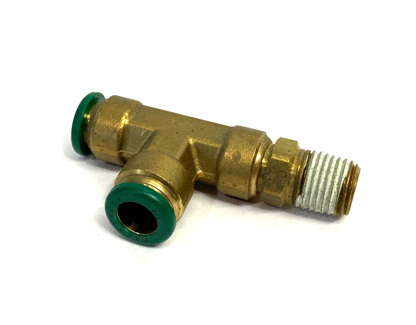 Parker 171PTC-6-4 Prestolok Push-to-Connect Swivel Elbow Fitting 3/8" OD x 1/4" - Maverick Industrial Sales