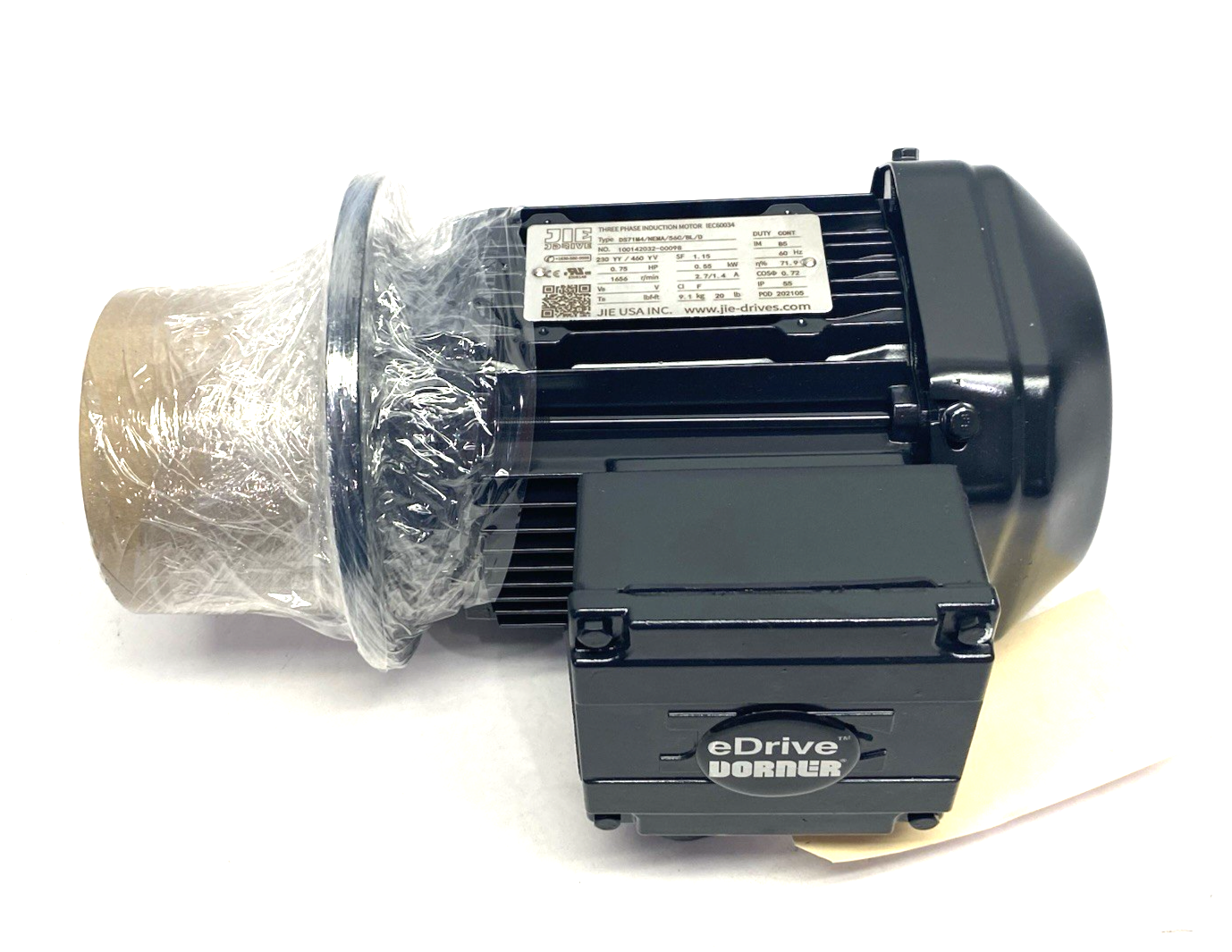 Dorner 32MES423EN eDrive Motor, 0.50 hp (0.37 Kw), 208-230/460V 3-Phase - Maverick Industrial Sales