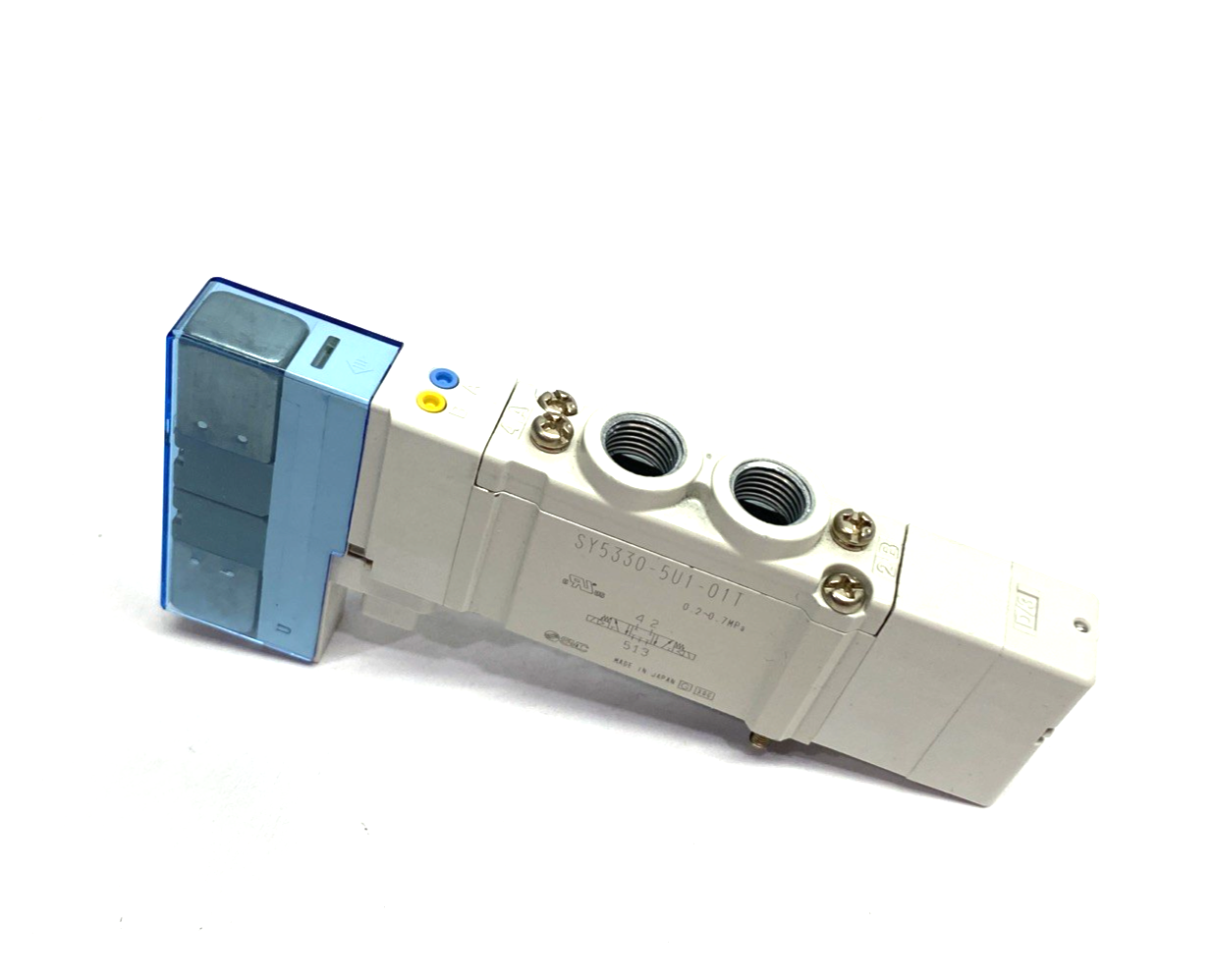 SY5330-5U1-01T | SMC Solenoid Valve 4/5-Port 0.2~0.7MPa - Used - Maverick Industrial Sales