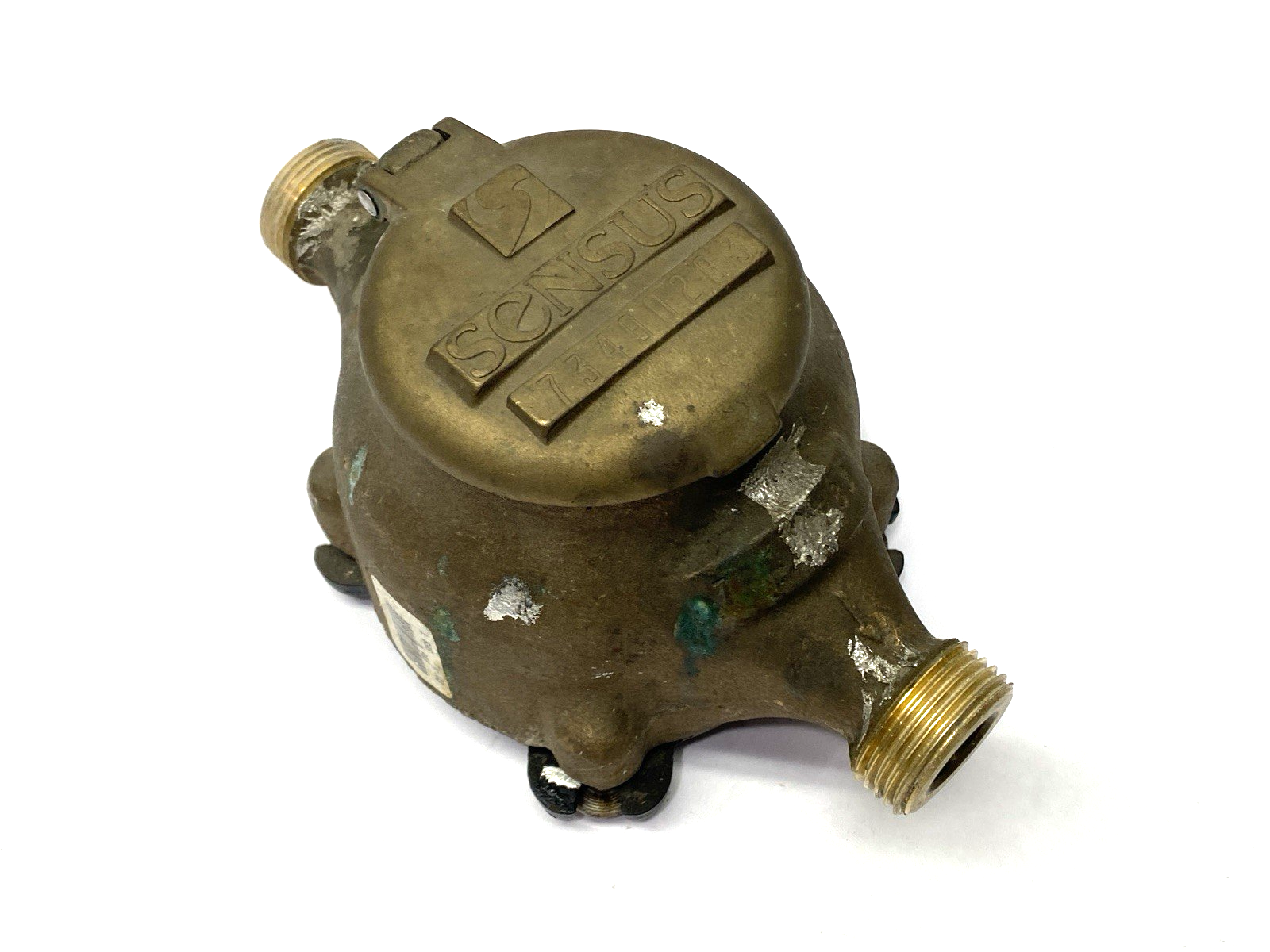 5/8" SR | Sensus Brass Body Water Meter - Used - Maverick Industrial Sales