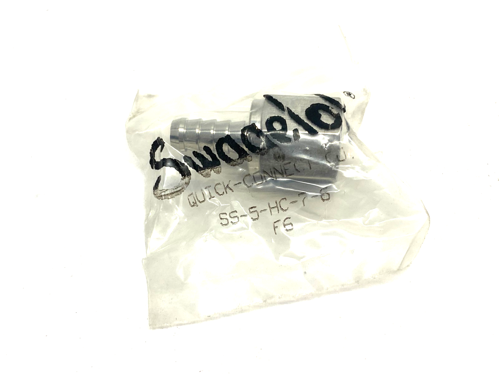 Swagelok SS-5-HC-7-6 Stainless Steel Hose Connector 3/8" Female NPT, 3/8" Hose - Maverick Industrial Sales