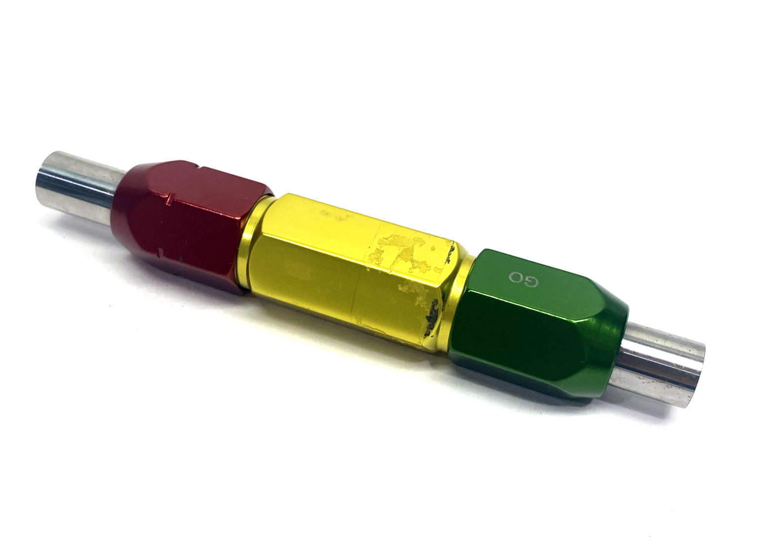 GS420284, IND GS420284 | Vermont Gage IND GS420284 Class X Pin Gage GO 13.974mm NO-GO 14.026mm - Used - Maverick Industrial Sales