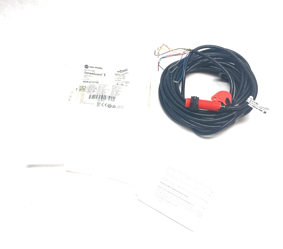 Allen Bradley 440N-Z21S16B Ser. B SensaGuard Non-Contact Safety Switch 18mm - Maverick Industrial Sales