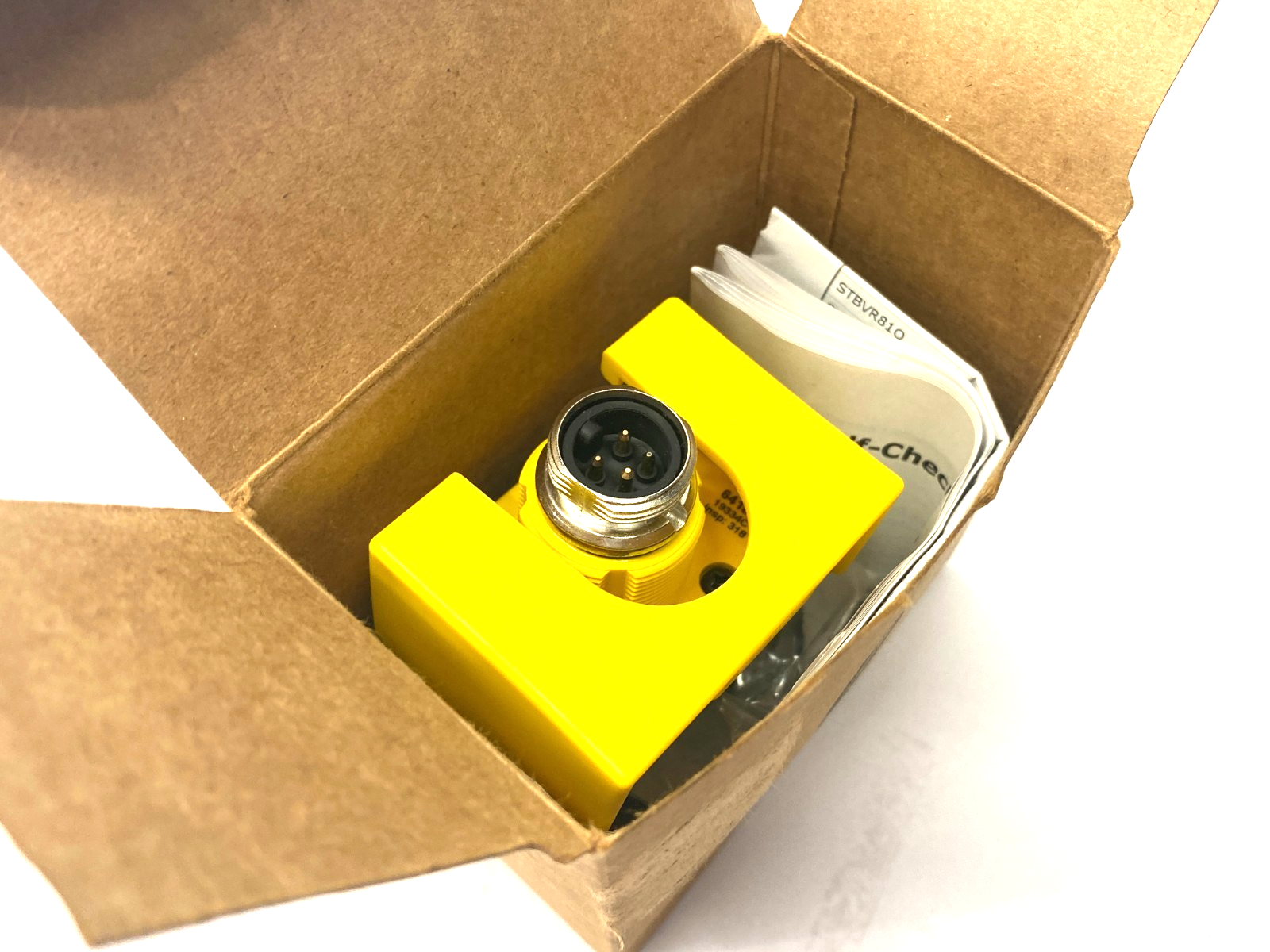 Banner STBVP6Q Self-Checking Touch Button w/Yellow F.C. 64180 - Maverick Industrial Sales
