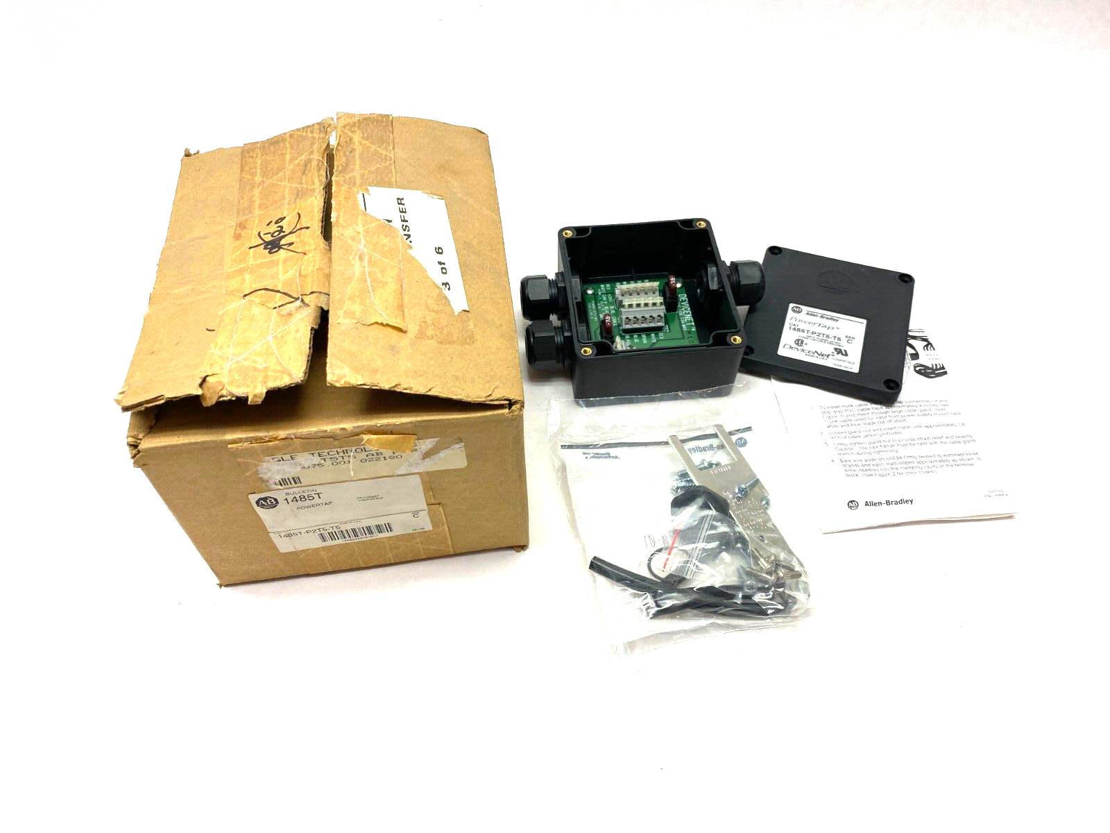 Allen Bradley 1485T-P2T5-T5 Ser. C PowerTap DeviceNet Power Device, 24VDC - Maverick Industrial Sales