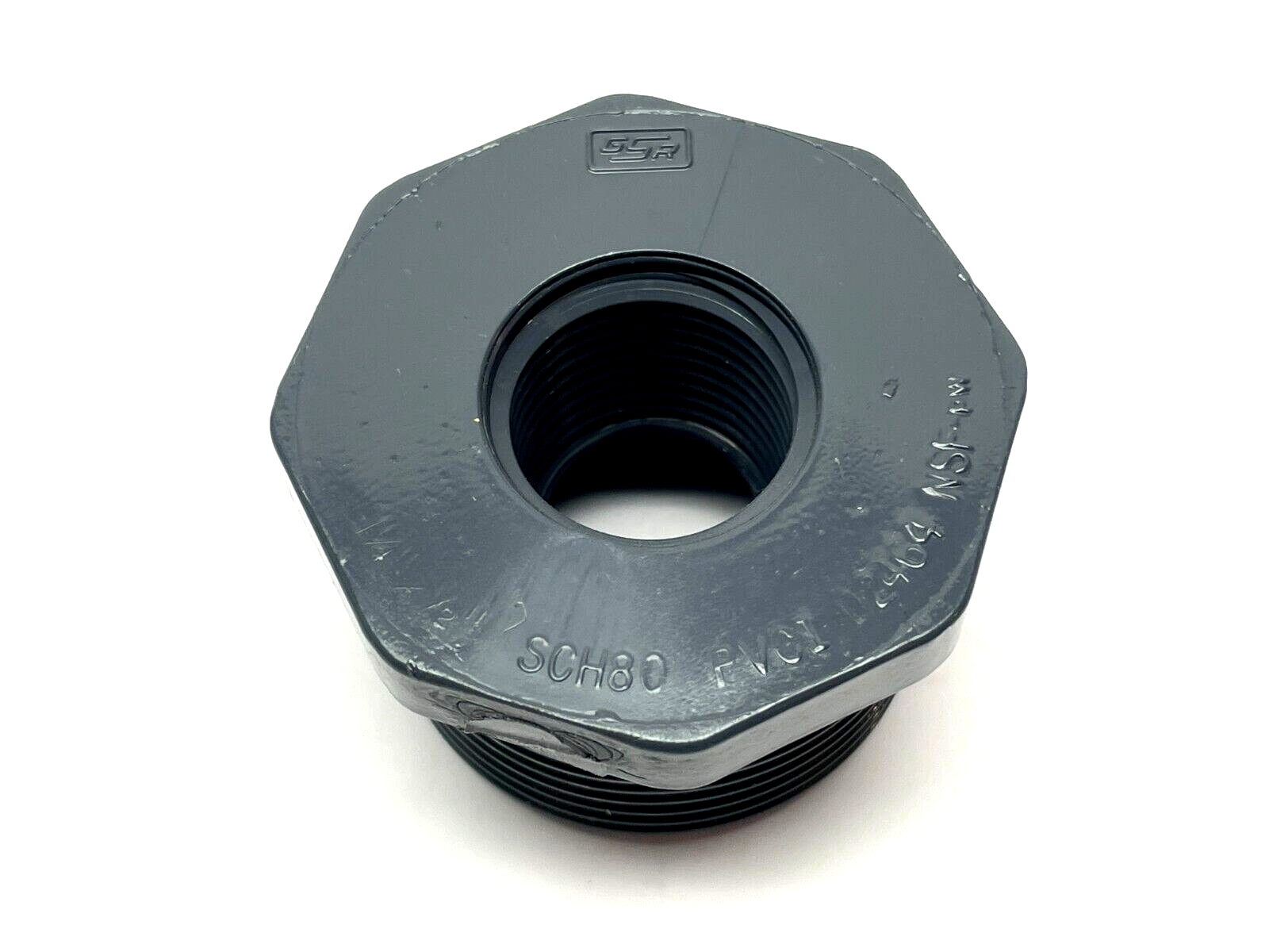 GSR 1-1/4" x 1/2" PVCI Reducer Bushing LOT OF 2 - Maverick Industrial Sales