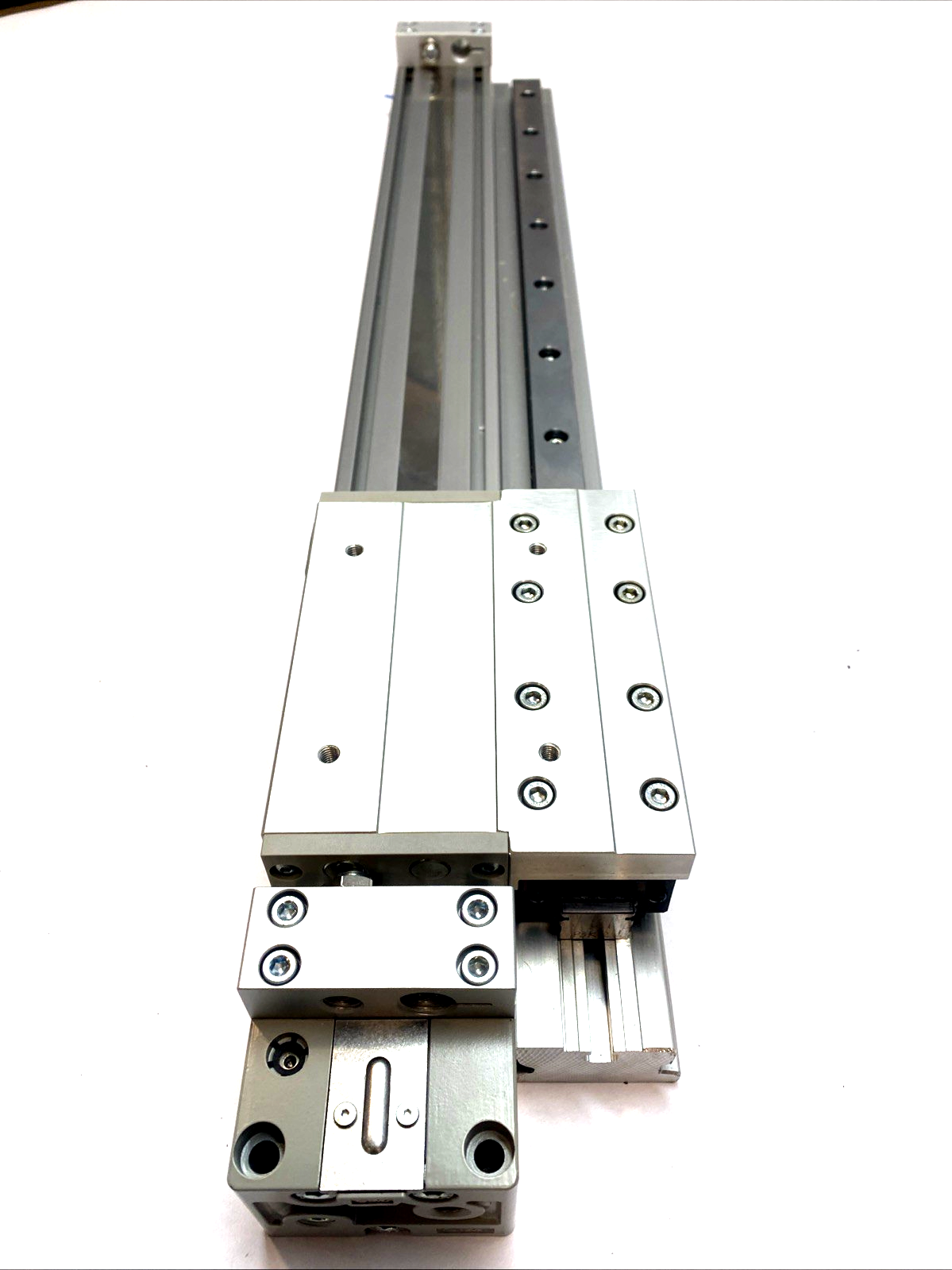 SMC MY1H32-450AZ Rodless Cylinder 450mm stroke, 32mm bore, w/PNP Sensors - Maverick Industrial Sales
