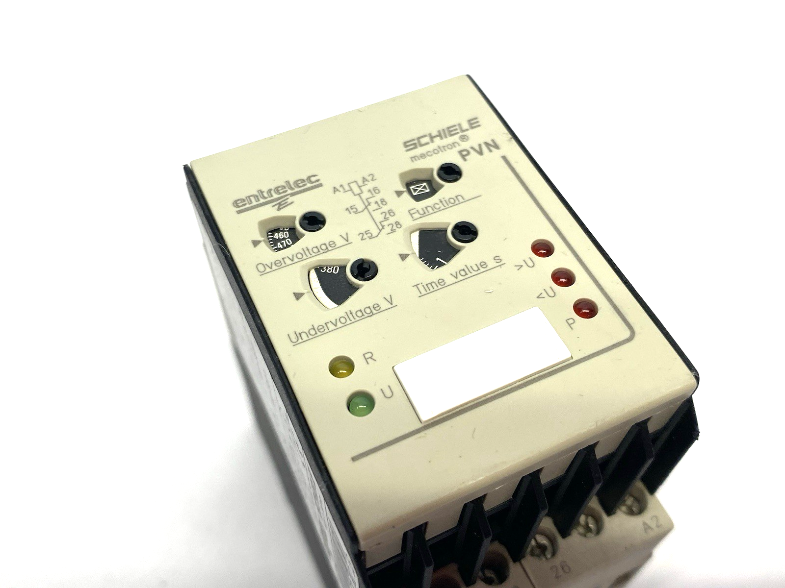 2.450.302.15 | Entrelec Schiele PVN mecotron® Phase Monitoring Relay 3-Phase seq. - Used - Maverick Industrial Sales
