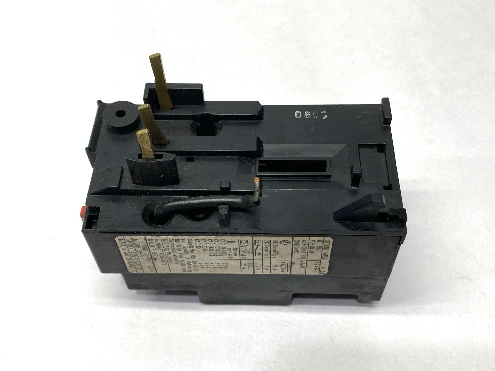 CT3K-12-6 | Sprecher+Schuh Overload Relay 4-6A - Used - Maverick Industrial Sales