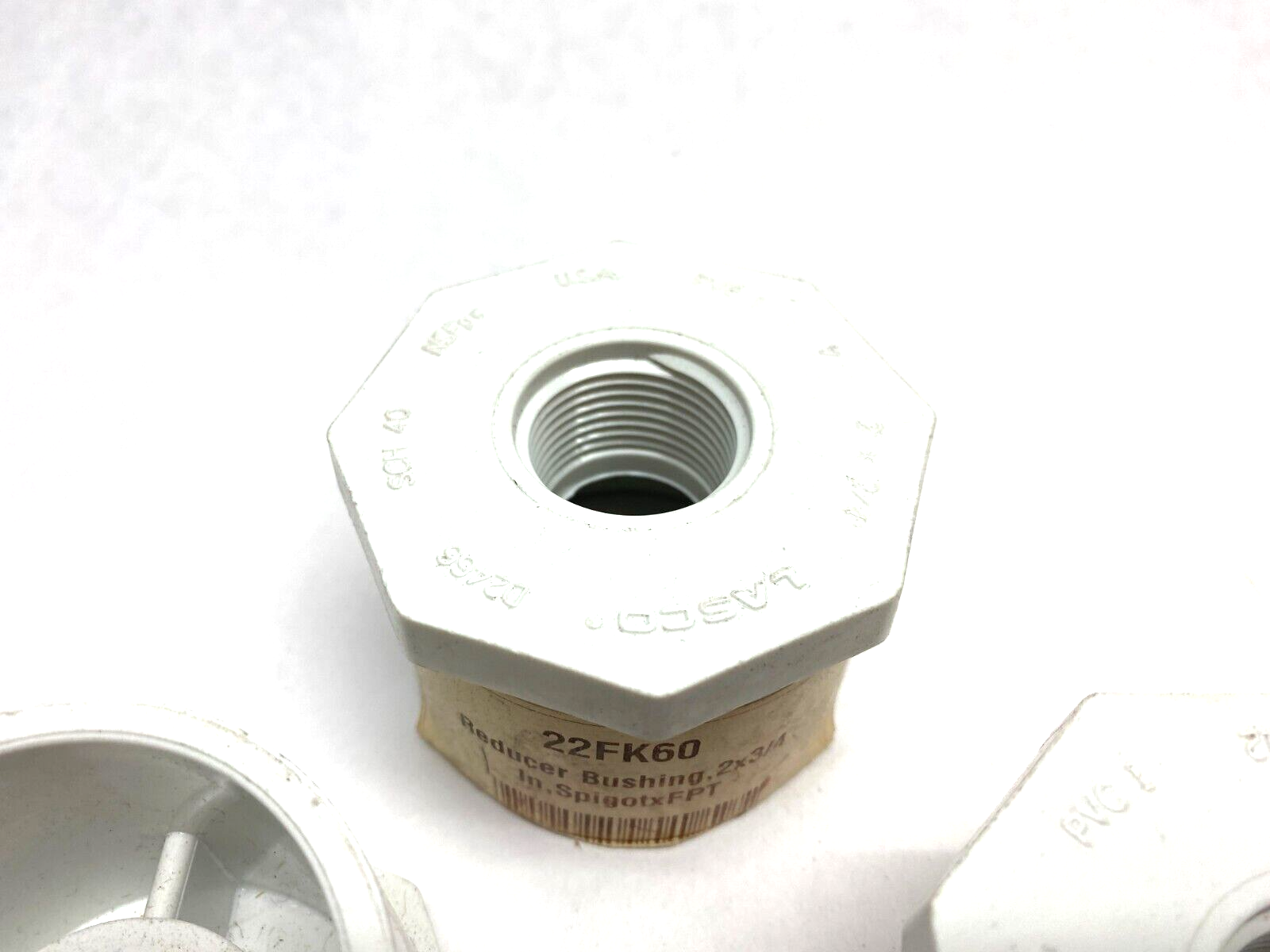 Lasco 22FK60 Reducer Bushing 2 x 3/4" Spigot x FNPT 438248 LOT OF 3 - Maverick Industrial Sales