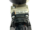 SMC AR20K-N01B-1Z Modular Pneumatic Regulator 3~30psi Set Press w/ Norgren Gauge - Maverick Industrial Sales