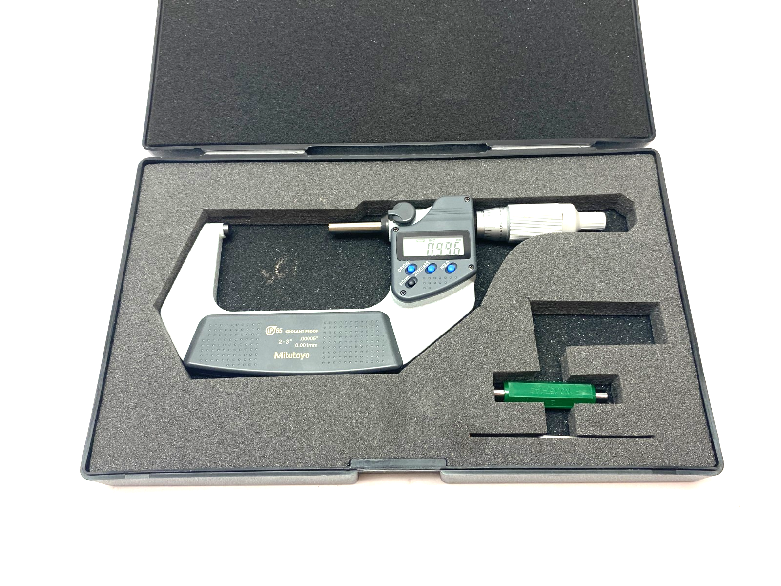 Mitutoyo 293-346-30 Digimatic Micrometer IP65 Coolant-Proof .00005 MDC-3"PXT - Maverick Industrial Sales