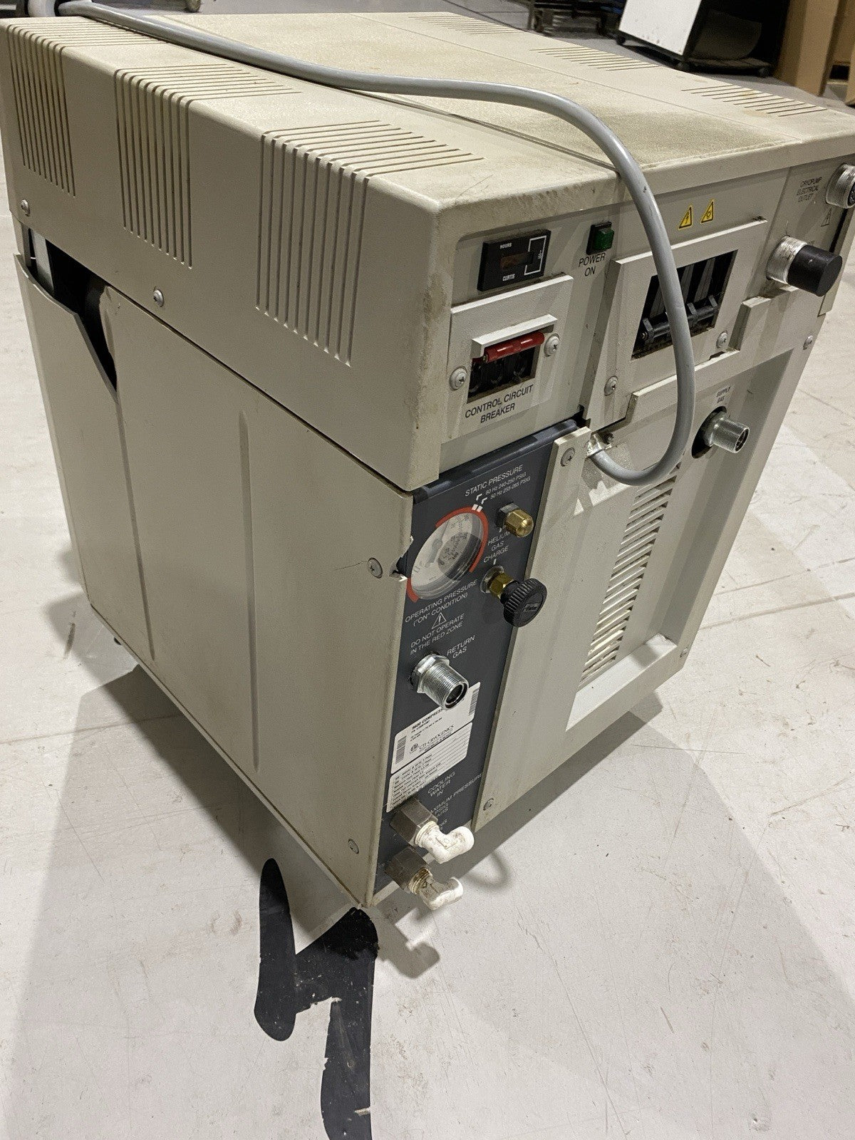 CTI Cryogenics 8135901G001 3Ph 9600 Series Compressor 380-460V Broken Casing - Maverick Industrial Sales