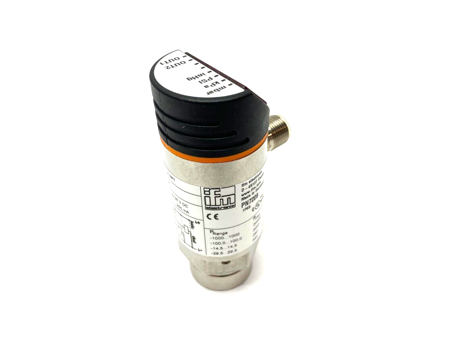 Ifm PN7209 Efector 500 Digital Pressure Sensor PN-1-1BRBN14-QFRKG/US/ / - Maverick Industrial Sales