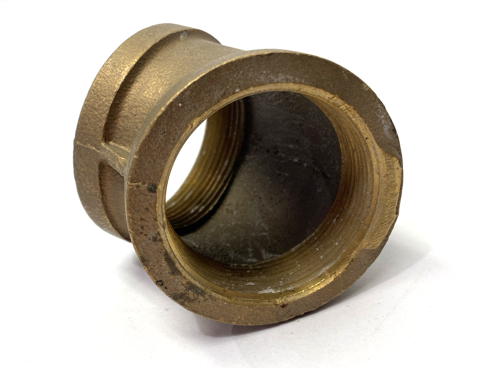 45 Degree 2-1/4" NPT Brass Elbow - Maverick Industrial Sales