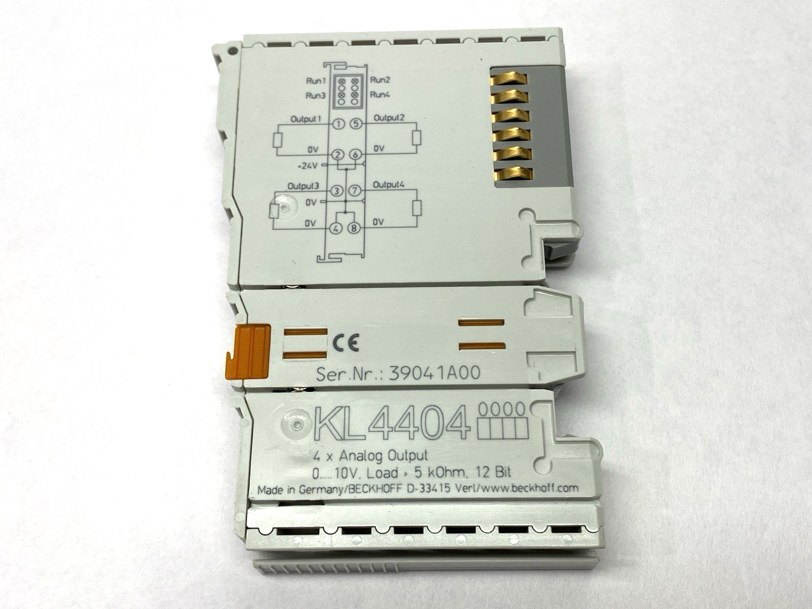 KL4404 | Beckhoff Output Bus Terminal 4-Channel - Used - Maverick Industrial Sales