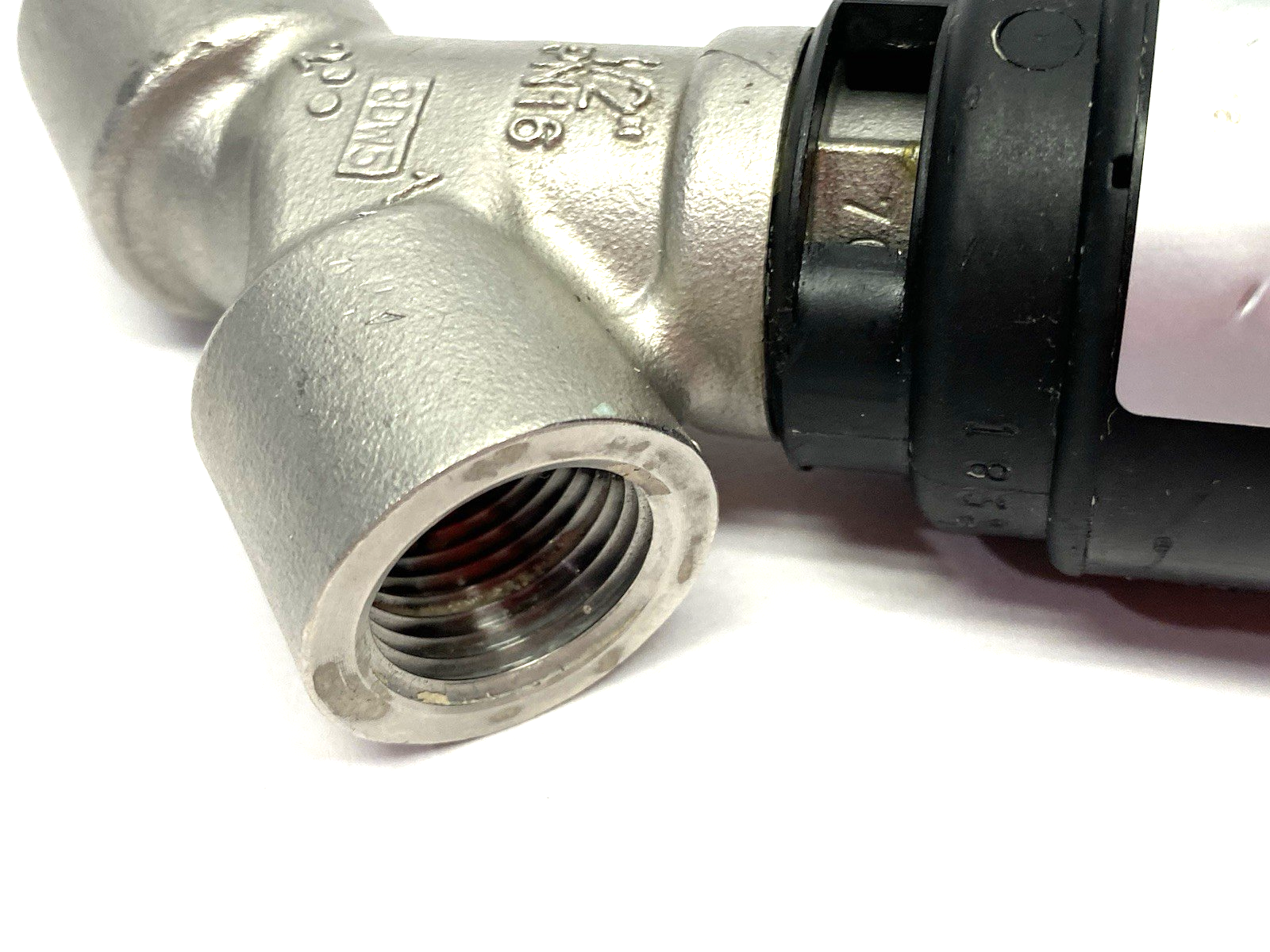 8290A792 | Asco Angle Body 2/2-Way Motorized Piston Valve, 1/2" Normally Closed - Used - Maverick Industrial Sales