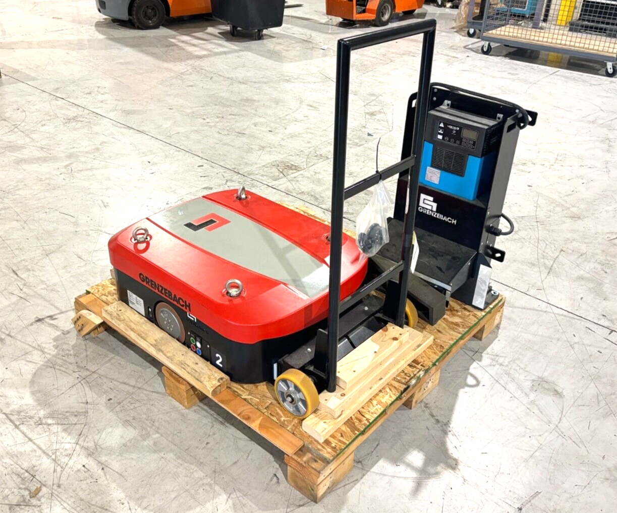Grenzebach L1200 AGV, Automated Guided Vehicle x600-Li/ x1200x-Li, (2020) - Maverick Industrial Sales