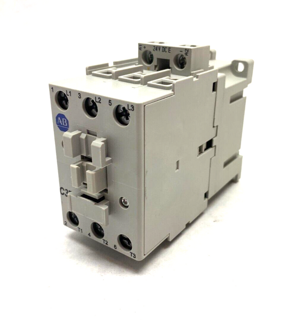 Allen Bradley 100-C37E00 Ser. C IEC 37 A Starter Contactor 3-Pole 24VDC Coil - Maverick Industrial Sales