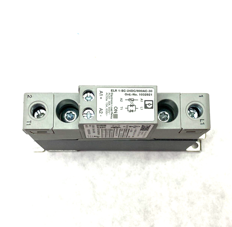 Phoenix Contact ELR 1-SC-24DC/600AC-30 Solid-State Contactor 1032921 - Maverick Industrial Sales