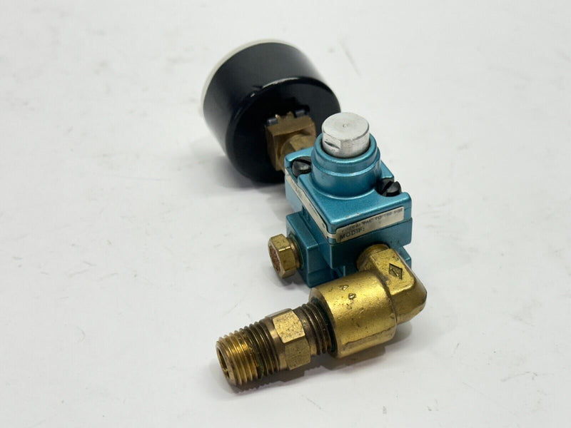 Mac Valves 1111A-031 Manually Actuated Pneumatic Valve 1/8" NPT - Maverick Industrial Sales