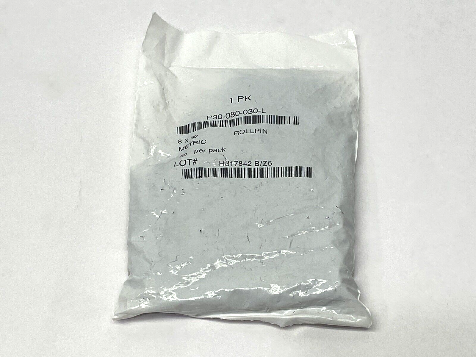 P30-080-030-L Metric RollPin 8 X 30 LOT OF 50 - Maverick Industrial Sales