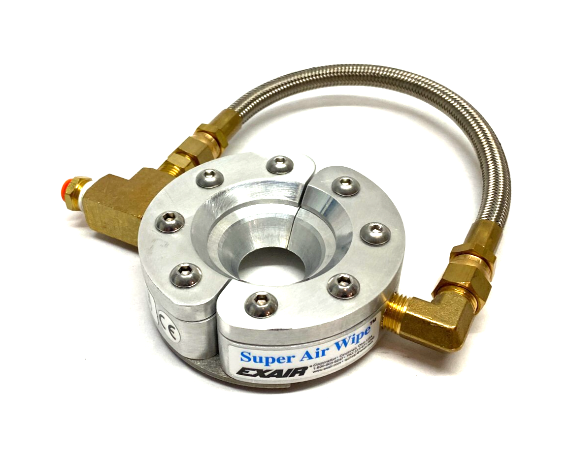 Exair 2401 Super Air Wipe Aluminum 1" ID 1/4" NPT Ports - Maverick Industrial Sales