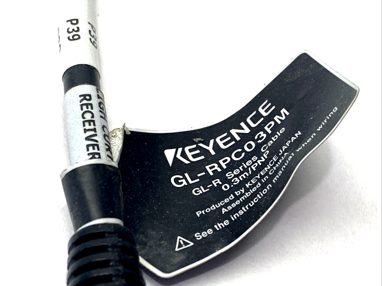 Keyence GL-RPC03PM Safety Light Curtain Unit Connection Cable 0.3m M14 12-Pin - Maverick Industrial Sales