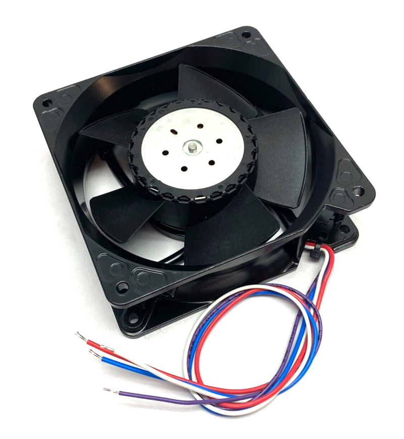 EBM Papst 4114 N/2H8P Electronic Axial Fan 24VDC 5A 120W 4-Wire - Maverick Industrial Sales